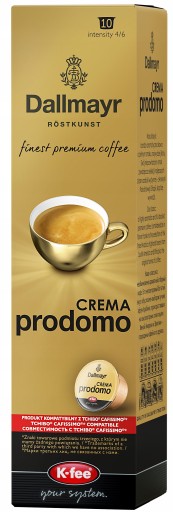 DALLMAYR kapsuly pre Cafissimo* CREMA PRODOMO 10