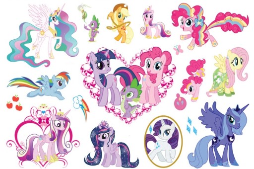 UMÝVAJÚCE TETOVANIE PRE DETI MY LITTLE PONY CG084