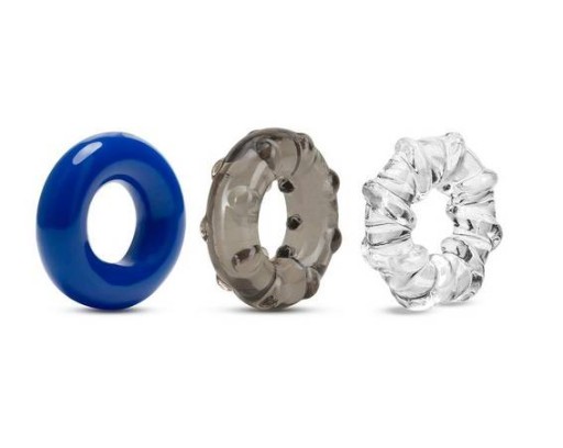 Stay Hard Triple Stretch 3 Pack Rings