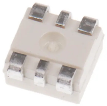 SMD LED OSRAM LY G6SP, ŽLTÁ, PLCC-6