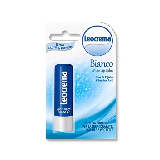 Leocrema Bianco Ochranný rúž, jojobový olej, vitamín A+E