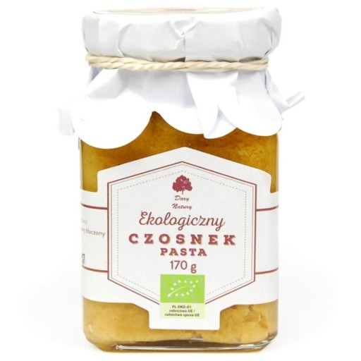 Eko cesnaková pasta 200g - Dary Natury
