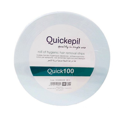 Depilačné pásiky Quickepil, dĺžka 60 metrov, rolka 1 ks