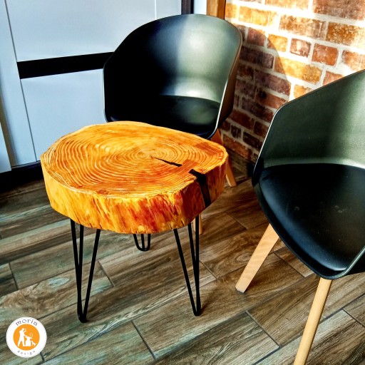 MORIA DESIGN Kovové nohy konferenčného stolíka Nohy vlásenky 10 cm fi 10 mm čierne