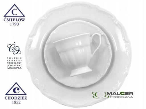 C000 ŠÁLKA 25 BIELY PORCELÁN MÁRIA TEREZA 1