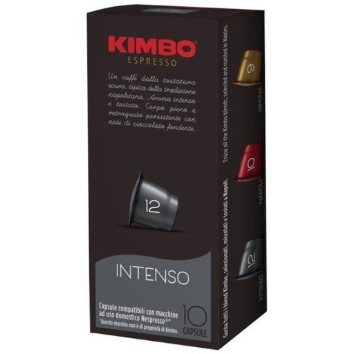 Kapsule pre Nespresso Kimbo Intenso 10 ks