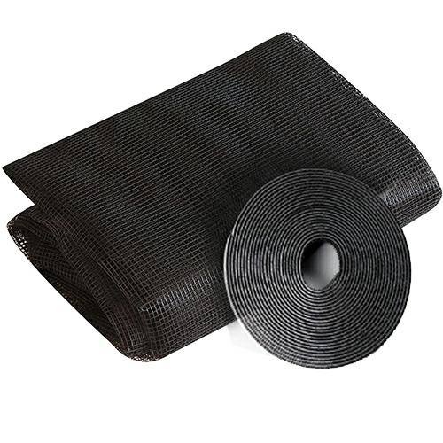 SIEŤKA NA KOMÁRY OKENNÁ HMYZ KOMÁRE 130x150 + VELCRO