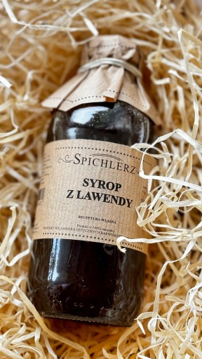 Levanduľový sirup z levanduľových kvetov 330ml - Spichlerz