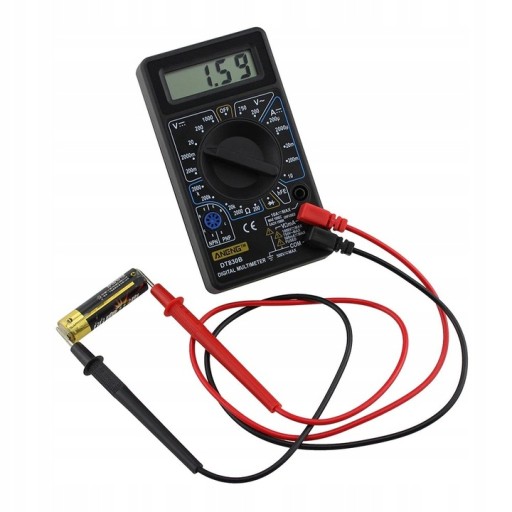 DIGITÁLNY METER PRESNÝ MULTIMETER + KÁBLE