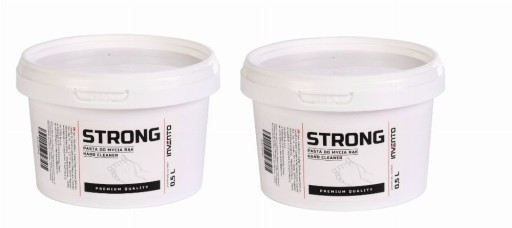 2 x BHP pasta na umývanie rúk 0,5l STRONG (ružová), silná náhrada PROFI PLUS