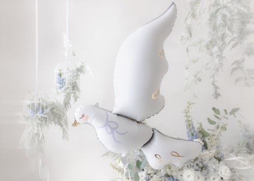 Fóliový balón Dove Communion Krst 100 cm