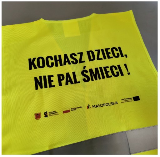 Reflexná vesta s potlačou LOGA
