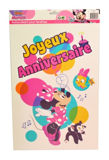 MINNIE MOUSE DEKORATÍVNA FÓLIA NA OKNO