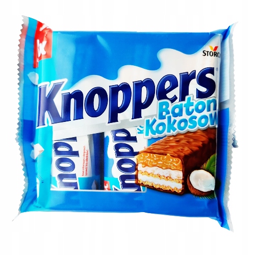 KNOPERS KOKOSOVÁ TYČINKA 3 X 40G