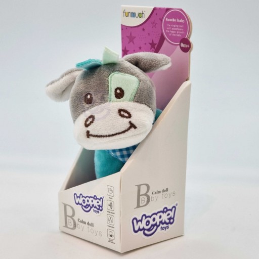 ZMYSELNÝ OSL MEDVEĎ MODRÁ MASKOTA