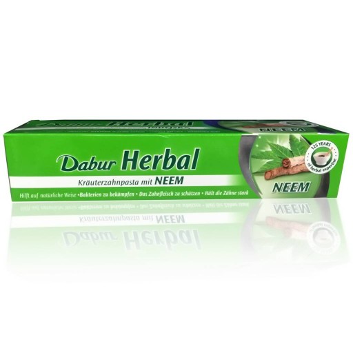 Pasta na odstraňovanie zubného kameňa NATURAL FLUORIDE FREE HERBAL DABUR 100ml