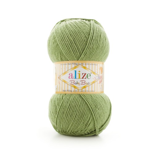 Priadza Baby Best - 485 Green Anti-Pilling