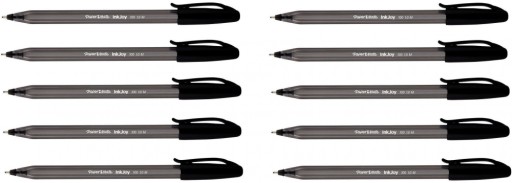 Pero Paper Mate InkJoy 100 M čierne x 10