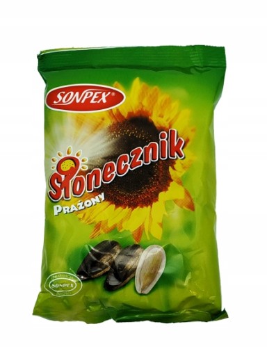 SONPEX Pražené slnečnicové semienka ČIERNA 150g DÁTUM: 5. 7. 2024
