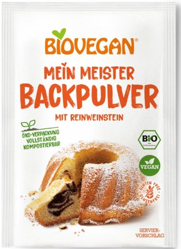 Prášok do pečiva 3x17g (51g) - BIOVEGAN