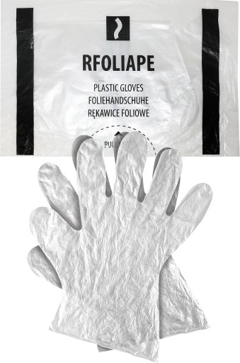RUKAVICE OCHRANNÉ RUKAVICE LDPE FÓLIE 100 ks.