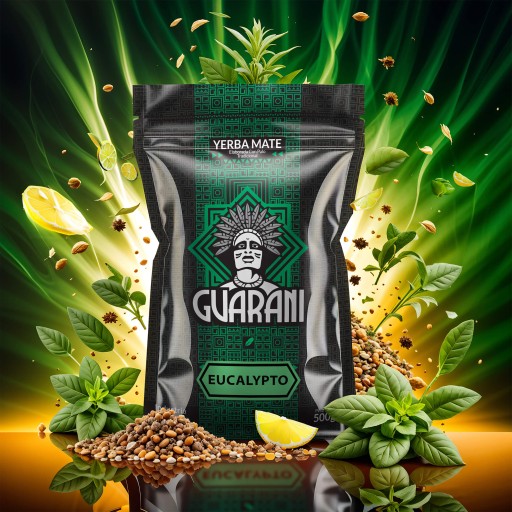Yerba Mate Guarani eukalyptus 500g 0,5kg eukalyptus