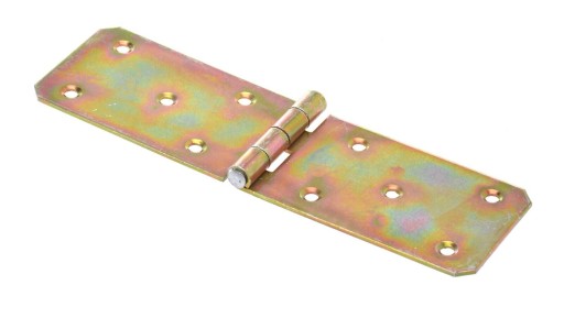 Stavebný záves 60 x 200 mm, žltý pozink