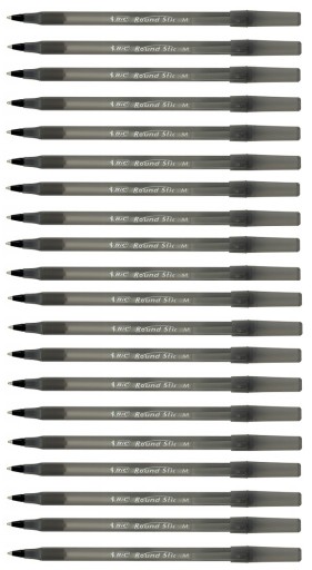 BIC ROUND STIC CLASSIC BALLPOINT ČIERNA 20 KS.