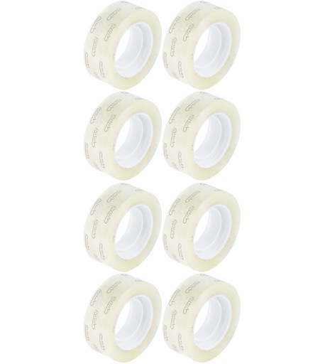 8x kancelárska lepiaca páska GRAND 18mm x 30m
