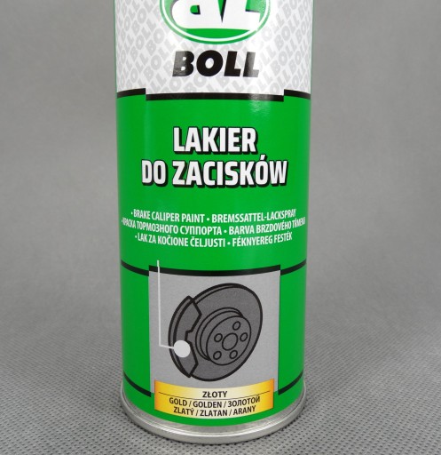 BOLL CALIPER FARBA - ZLATÁ - 400ml SPR