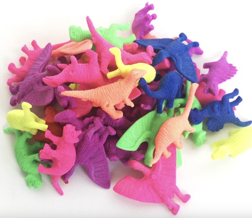 HYDROGÉLOVÉ DINOSAURY RASTÚCE VO VODE GUMA 10 KS