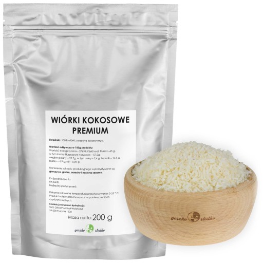 KOKOSOVÉ KRÁSLE bez síry, kvalitné, 0,2 kg