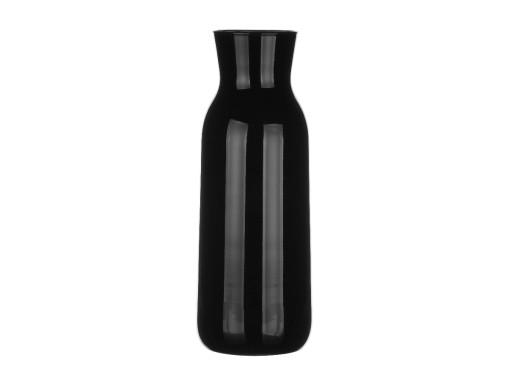 KARAFA ČIERNE SKLO 1000ml 1L NA VODU,ŠŤAVU