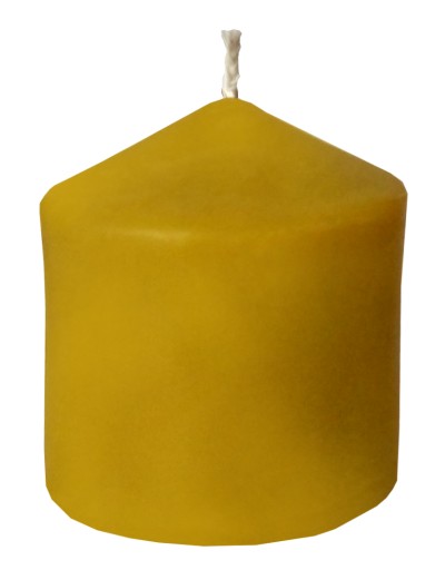 Sviečka CYLINDRICKÁ 6 cm včelí vosk S097