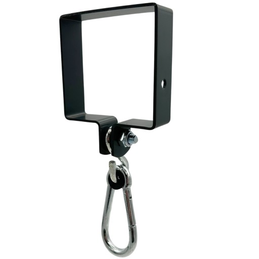 SWING CLAMP 100x100 GRAFITOVÁ montáž + KARABÍNA STRONG SQUARE