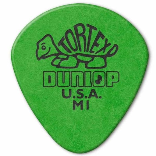 JIM DUNLOP Tortex Geen Jazz kocka 472M1 Stred