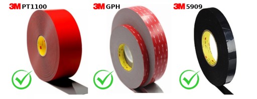 3M VHB 5915 NAJSILNEJŠIA páska 6mmx3m + čistič 3M