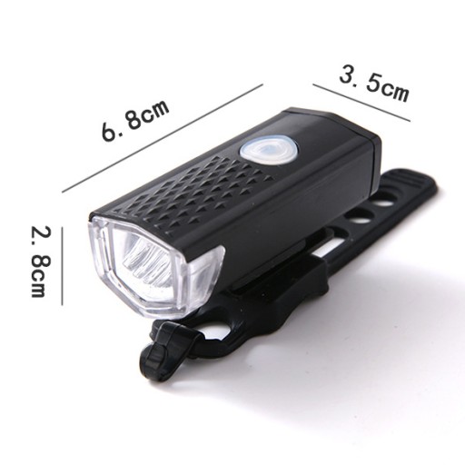LED BIKE SVETLO PREDNÉ ZADNÉ USB SÚPRAVA NA BICYKEL