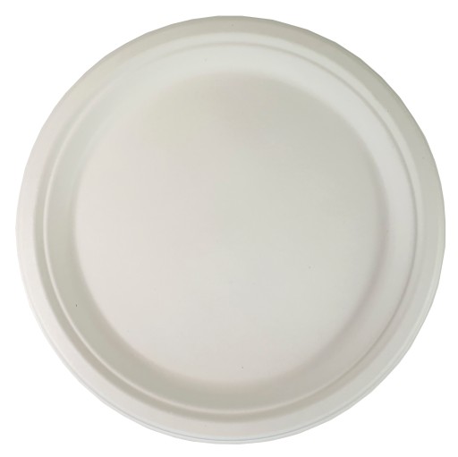 VEĽKÉ TANIERE papierové biele trstinové 26cm NARODENINOVÝ TANIER 10x