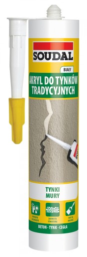 Soudal Akryl na tradičné omietky 280 ml