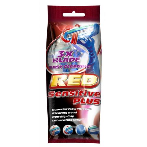MATNÉ ČERVENÉ SENSITIVE PLUS3KS