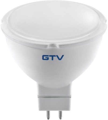 LED žiarovka, MR16, SMD 2835, 3000K, 1.0W, DC 12V, 120°, 100lm, GTV