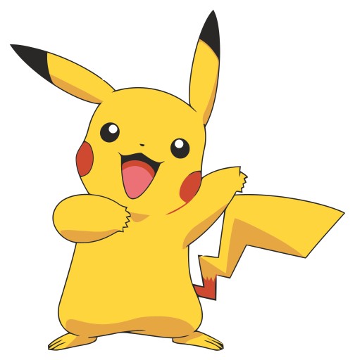 NÁLEPKA NA ZRKADLO NA OKNO POKEMON PIKACHU