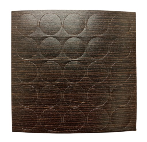 Samolepiaca čiapočka 14mm LEGNO DARK 310