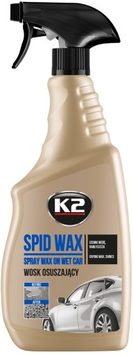 K2 SPID VOSK VLHKÝ SUŠIACI LESTICÍ VOSK Quick Detailer 750ml
