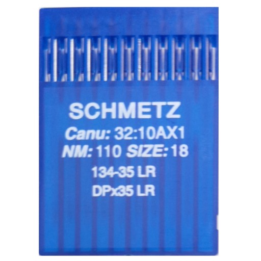 Schmetz ihly 134-35 LR / DP-35 LR '110 na kožu