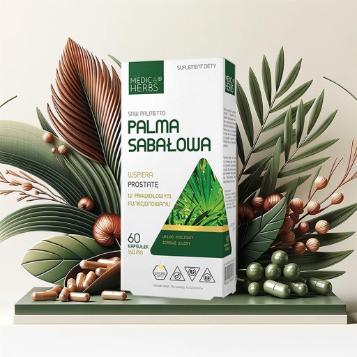 Saw Palmetto SAW PALMETTO Medica Byliny PROSTATA