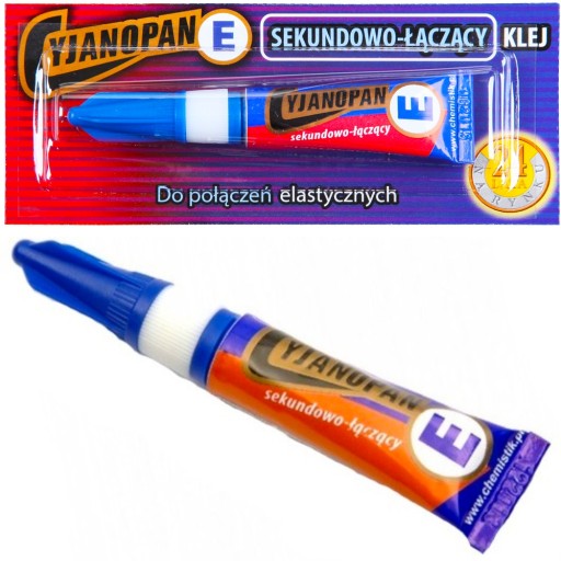 Univerzálne silné kyanoakrylátové lepidlo CYJANOPAN E