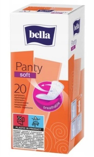 Bella Panty Soft hygienické vložky 20 kusov