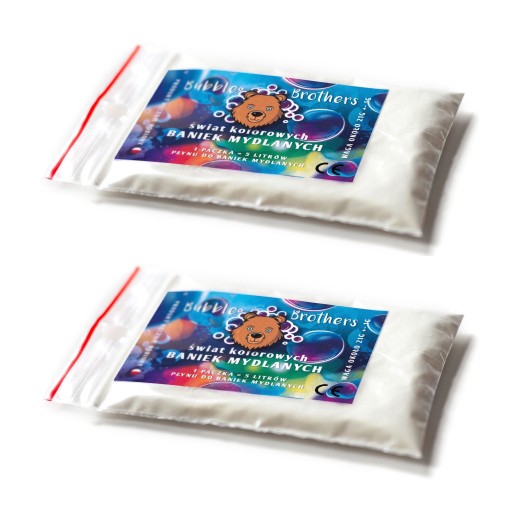 Magický prášok na mydlové bubliny 2 x 5 LITROV